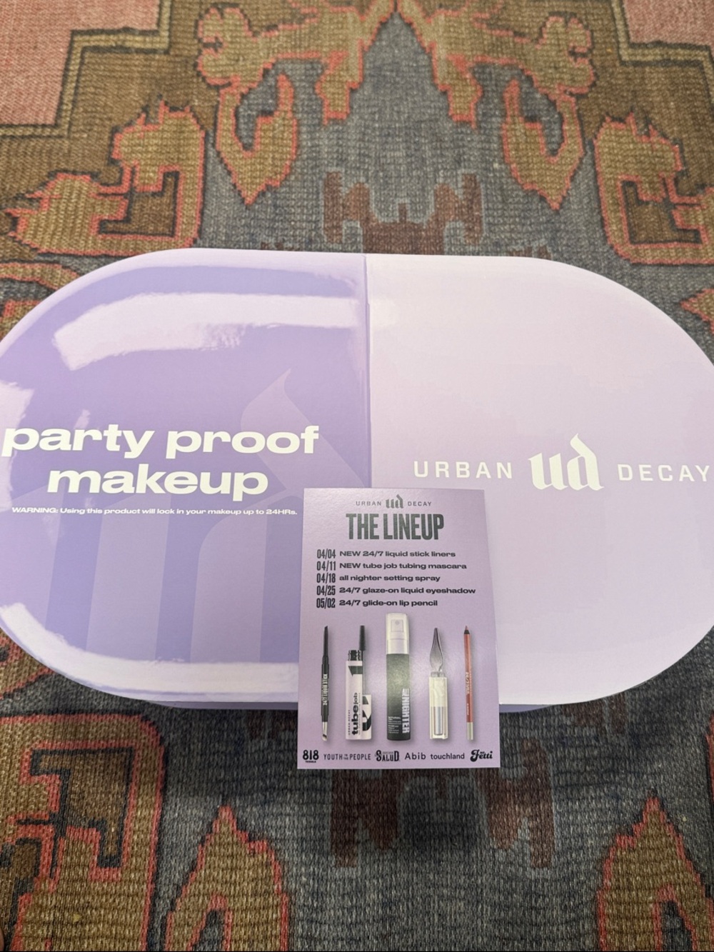 Urban Decay Party Proof Makeup Set - Lavender Purple